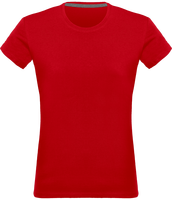 T-Shirt col rond manches courtes femme 140 gr